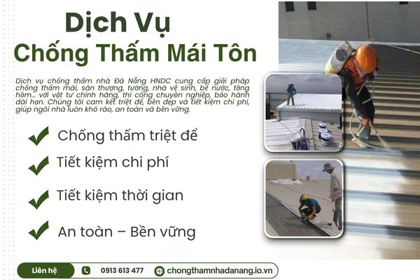 <p style="text-align: center;"><strong id="docs-internal-guid-b60e4a7d-7fff-0497-8a1c-c6f8ba6a218a">Chống Thấm M&aacute;i T&ocirc;n</strong></p>
